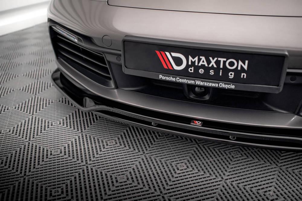 Front Splitter / Cup Schwert / Frontansatz für Porsche 911 Carrera 4S 992 von Maxton Design