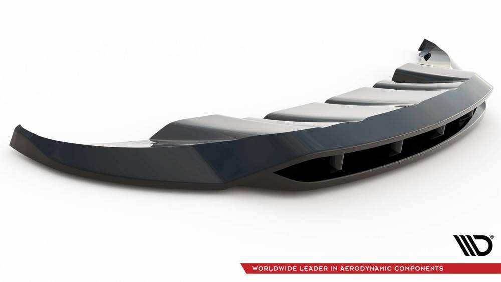 Front Lippe / Front Splitter / Frontansatz für Porsche Cayenne 958 (MK2) von Maxton Design