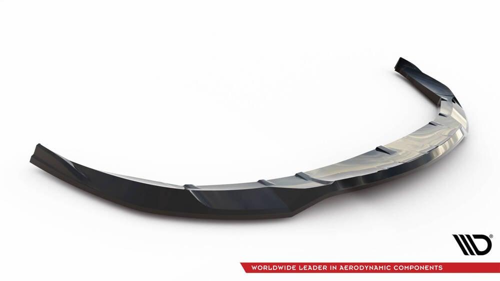 Front Lippe / Front Splitter / Frontansatz für Porsche Taycan Cross Turismo 4S von Maxton Design