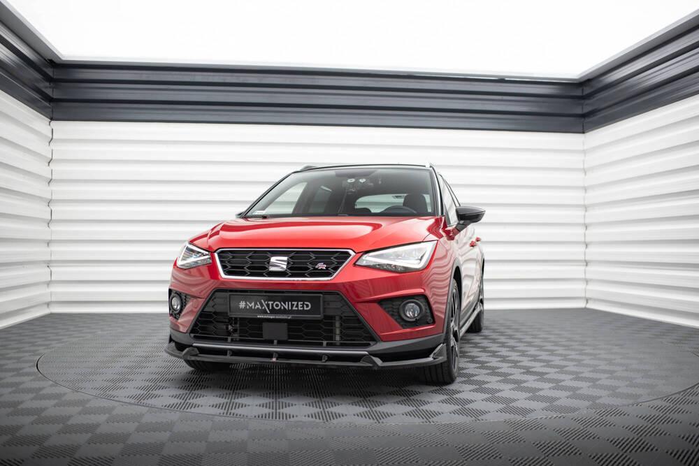 Front Lippe / Front Splitter / Frontansatz für Seat Arona FR KJ von Maxton Design