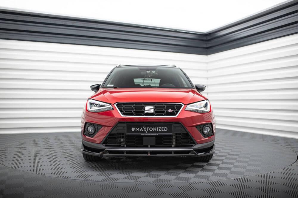 Front Lippe / Front Splitter / Frontansatz für Seat Arona FR KJ von Maxton Design