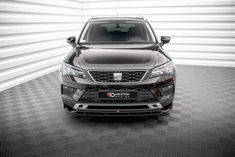 Front Lippe / Front Splitter / Frontansatz für Seat Ateca KH7 von Maxton Design