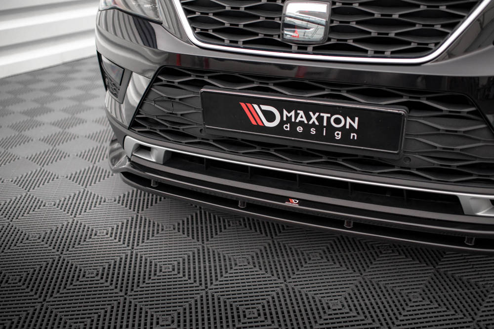 Front Lippe / Front Splitter / Frontansatz für Seat Ateca KH7 von Maxton Design