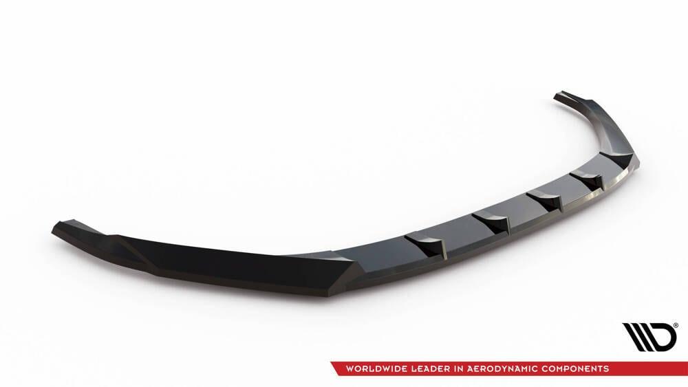 Front Lippe / Front Splitter / Frontansatz für Skoda Enyaq Coupe IV RS von Maxton Design