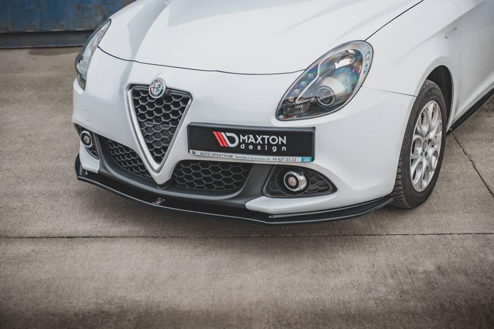 Front Splitter / Cup Schwert / Frontansatz V.1 für Alfa Romeo Giulietta Facelift von Maxton Design