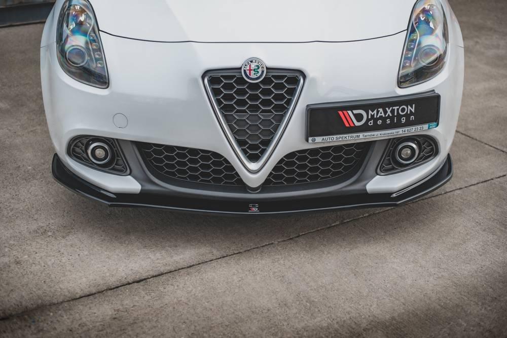 Front Splitter / Cup Schwert / Frontansatz V.1 für Alfa Romeo Giulietta Facelift von Maxton Design