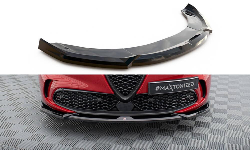 Front Lippe / Front Splitter / Frontansatz V.2 für Seat Ibiza FR SC 6J Facelift von Maxton Design