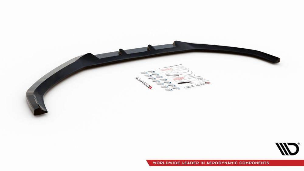 Front Splitter / Cup Schwert / Frontansatz V.1 für Audi A4 B9 von Maxton Design