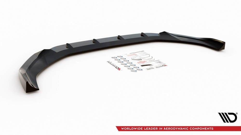 Front Lippe / Front Splitter / Frontansatz V.1 für Audi A4 B9 Facelift von Maxton Design