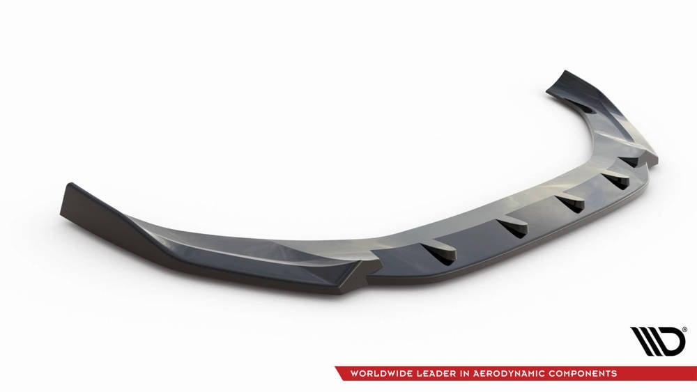 Front Lippe / Front Splitter / Frontansatz V.1 für Audi A4 B9 Facelift von Maxton Design