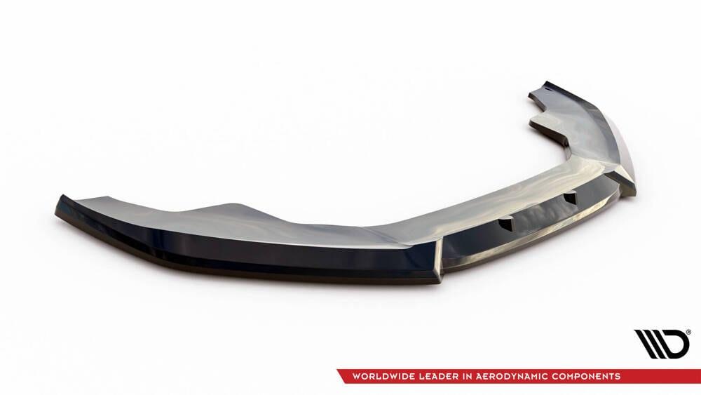 Front Lippe / Front Splitter / Frontansatz V.1 für Audi A4 Competition B8 Facelift von Maxton Design