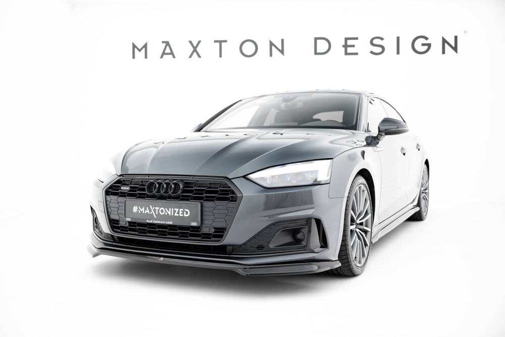 Front Lippe / Front Splitter / Frontansatz V.3 für Audi TTS / TT S-Line 8J Facelift von Maxton Design