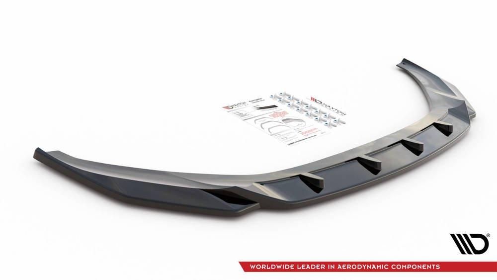 Front Splitter / Cup Schwert / Frontansatz V.1 für Audi A7 C8 von Maxton Design