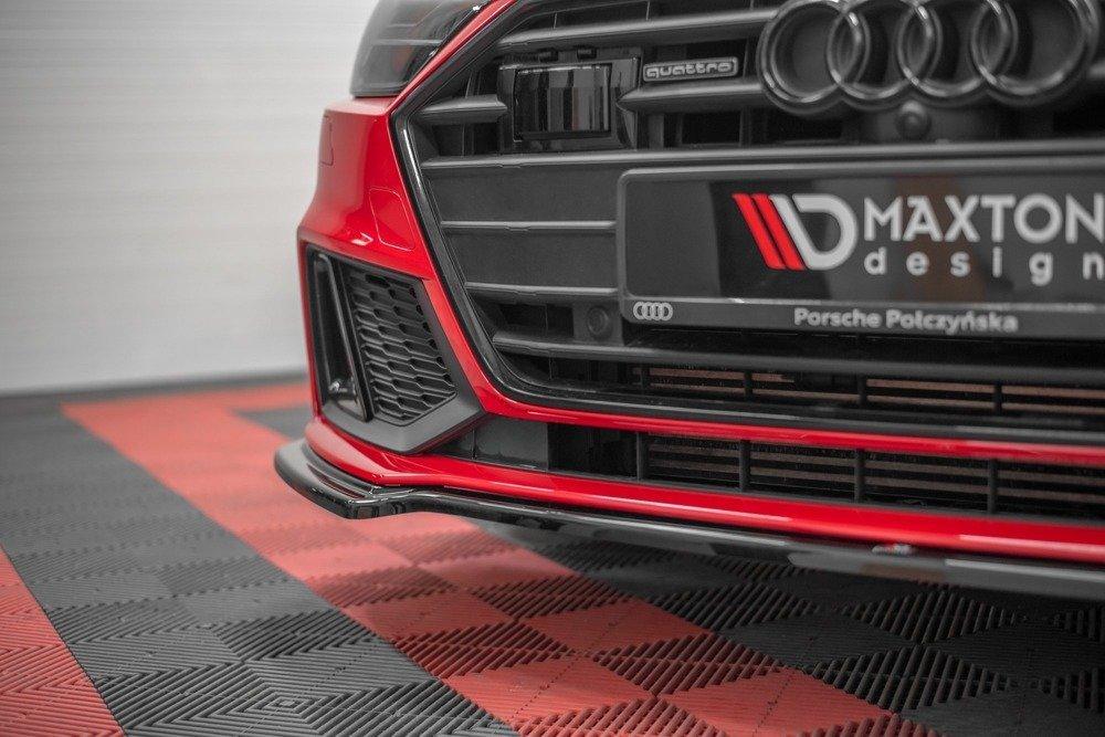 Front Lippe / Front Splitter / Frontansatz V.1 für Audi S7 C8 von Maxton Design