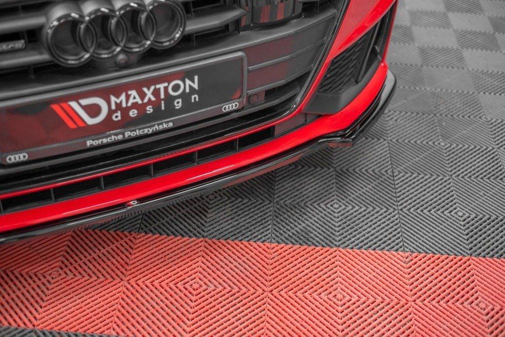 Front Lippe / Front Splitter / Frontansatz V.1 für Audi S7 C8 von Maxton Design