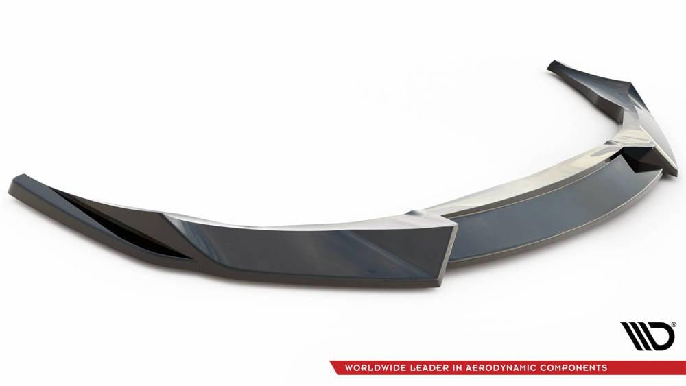 Front Lippe / Front Splitter / Frontansatz V.1 für Audi E-Tron GT / GT RS von Maxton Design