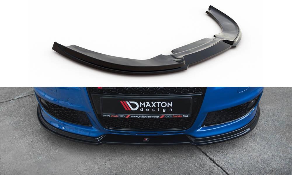 Front Lippe / Front Splitter / Frontansatz V.2 für Audi A7 C7 von Maxton Design