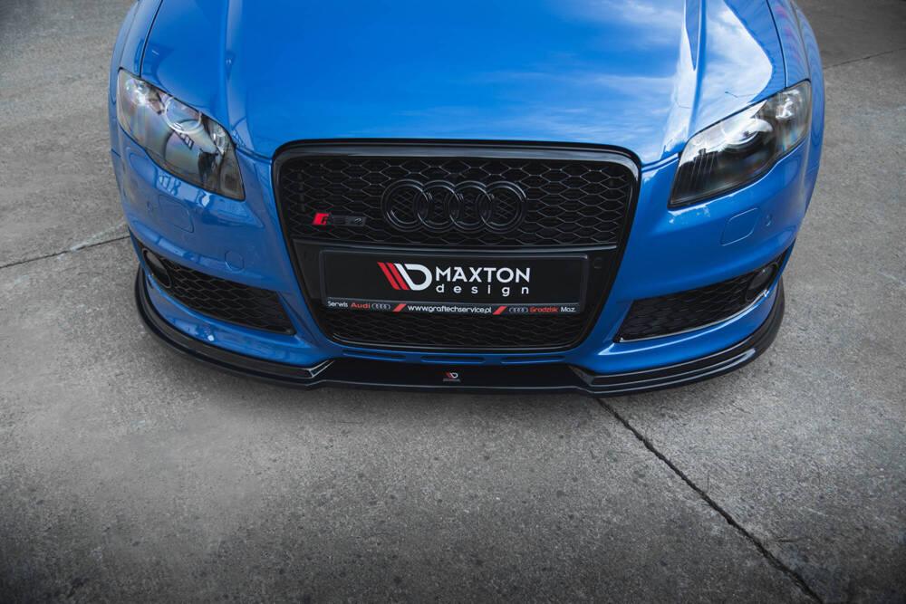 Front Lippe / Front Splitter / Frontansatz V.2 für Audi A7 C7 von Maxton Design