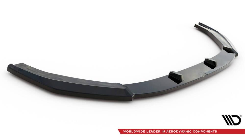 Front lip / front splitter / front approach V.1 for Audi RS4 B9 from Maxton Design 