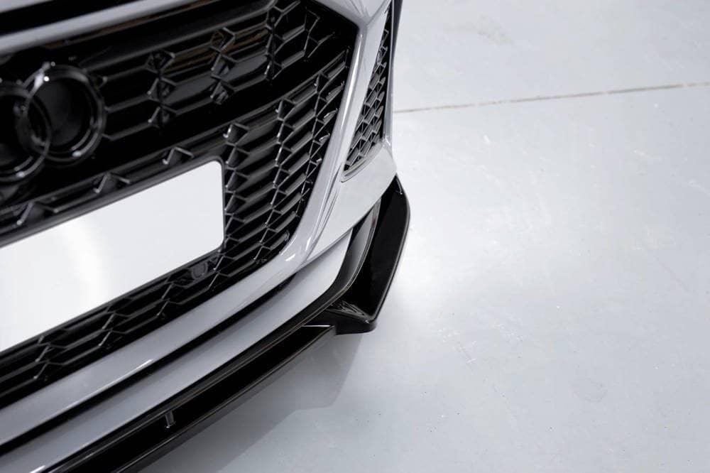 Front Lippe / Front Splitter / Frontansatz V.1  für Audi RS6 C8 von Maxton Design