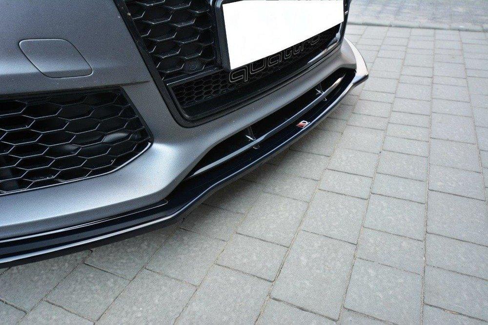 Front Lippe / Front Splitter / Frontansatz V.1 für Mazda 6 MK3 Facelift von Maxton Design