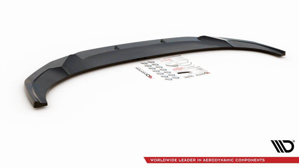 Front Lippe / Front Splitter / Frontansatz V.1 für Audi RSQ3 (F3) von Maxton Design