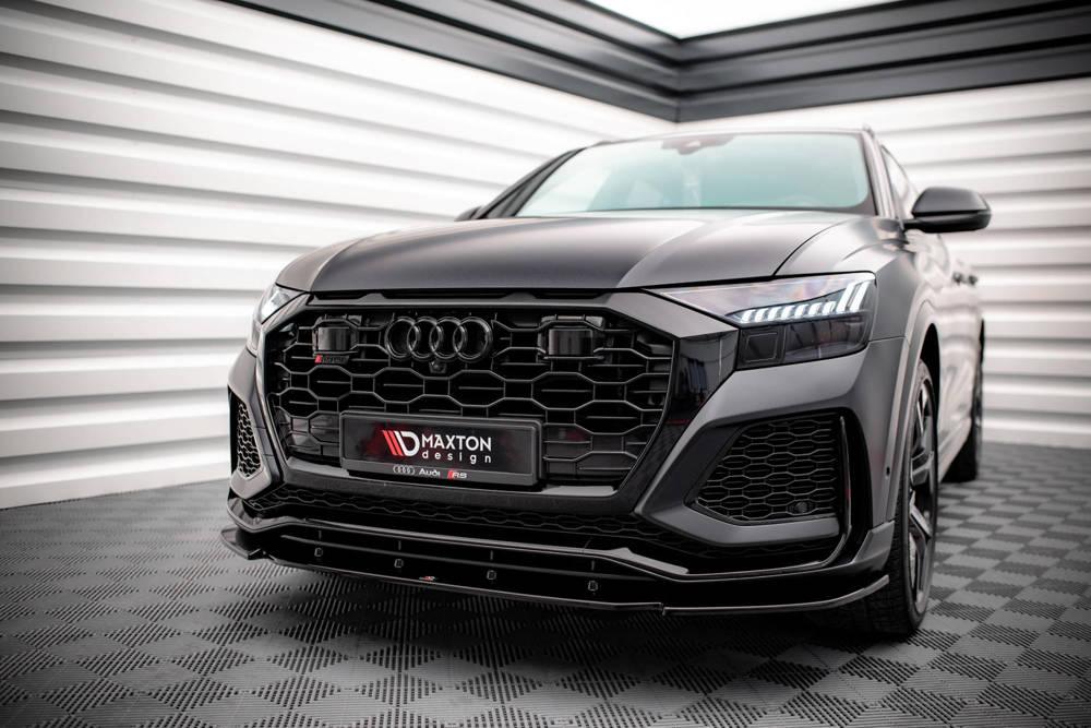 Front Splitter / Cup Schwert / Frontansatz V.1 für Audi RSQ8 4M von Maxton Design