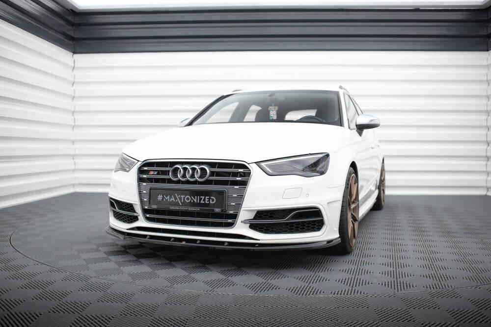 Front Lippe / Front Splitter / Frontansatz V.2 für Audi SQ7 4M von Maxton Design