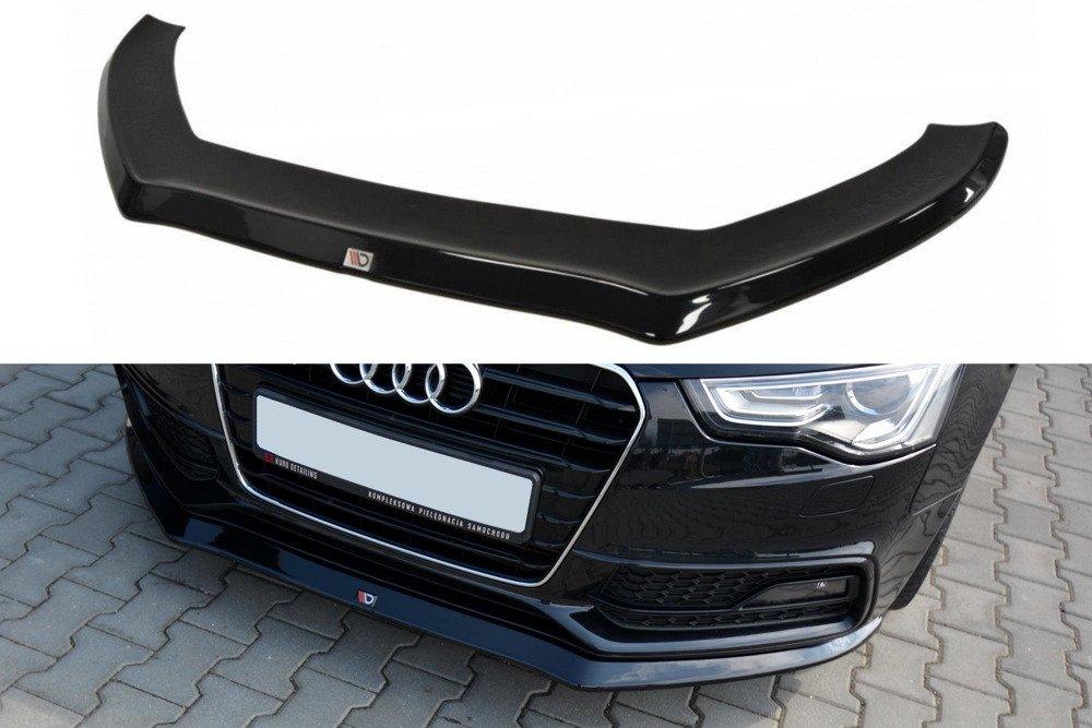 Front Splitter / Cup Schwert / Frontansatz V.1 für Audi A5 S-Line / S5 8T Facelift von Maxton Design