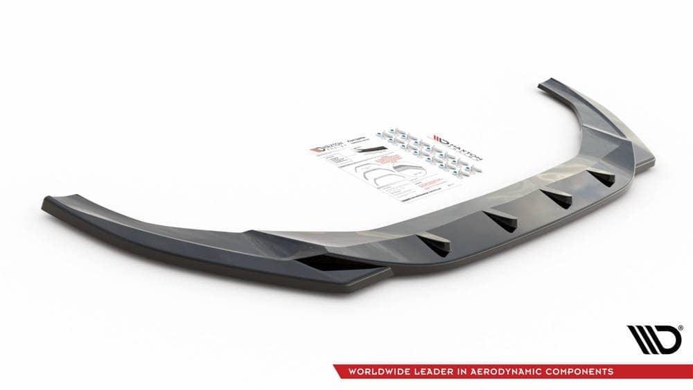 Front Diffusor / Front Splitter / Cup Schwert / Frontansatz für Audi A5 F5 Facelift von Maxton Design