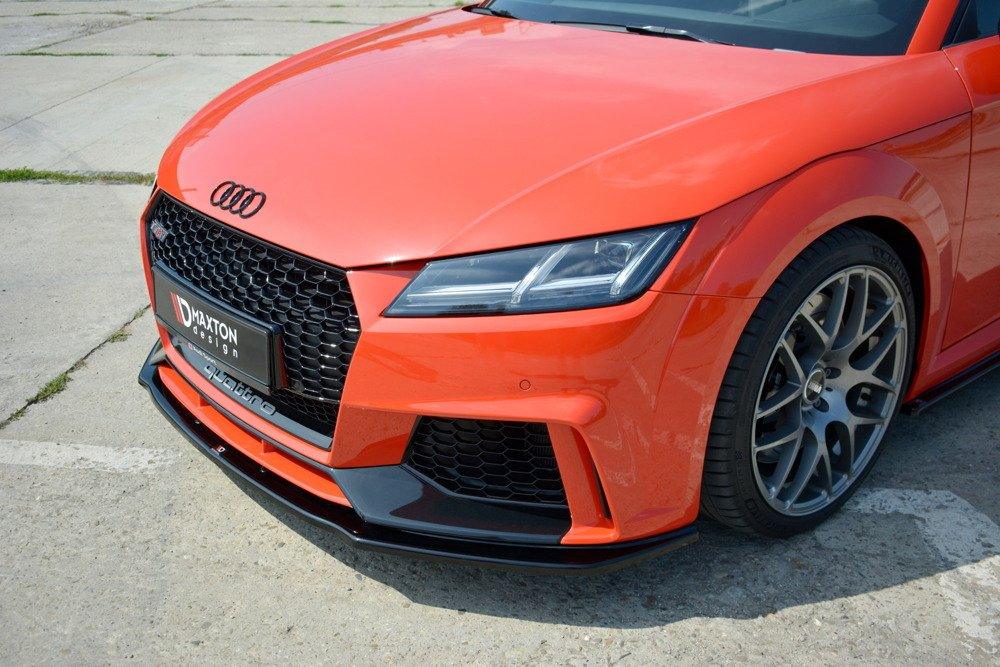 Front Lippe / Front Splitter / Frontansatz V.1 für Audi TTRS 8S von Maxton Design