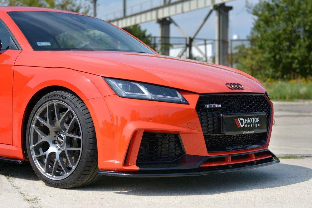 Front Lippe / Front Splitter / Frontansatz V.1 für Audi TTRS 8S von Maxton Design