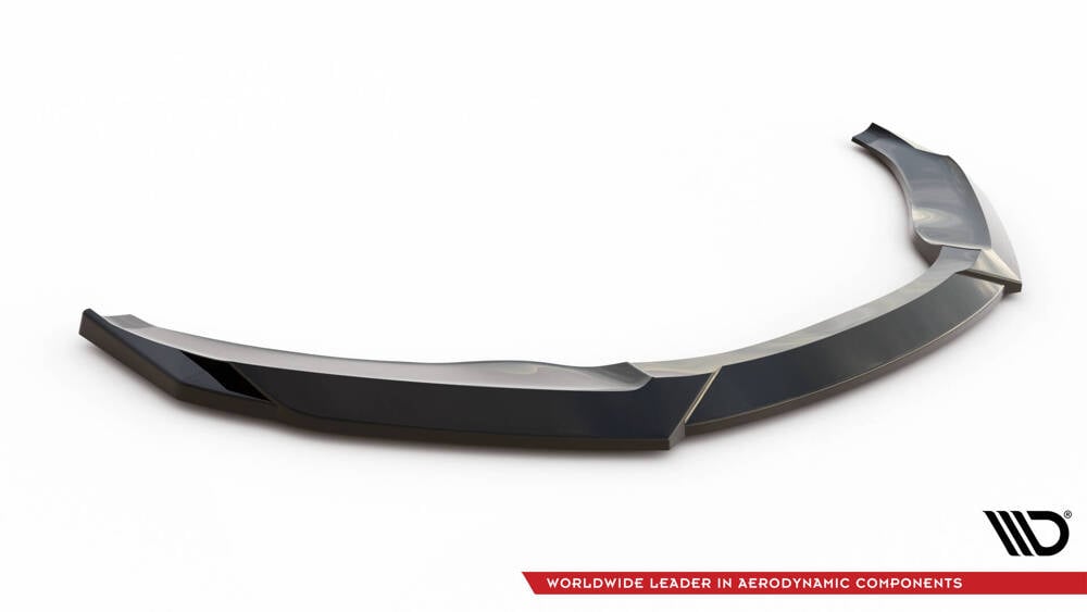 Front Lippe / Front Splitter / Frontansatz Street Pro mit Flaps für Mercedes-Benz A45 AMG Aero W176 von Maxton Design