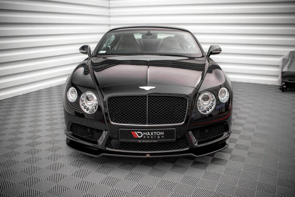 Front Splitter / Cup Schwert / Frontansatz V.1 für Bentley Continental GT V8 S MK2 von Maxton Design