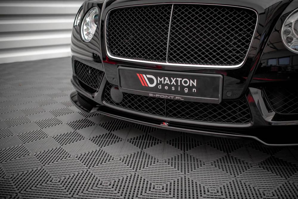 Front Splitter / Cup Schwert / Frontansatz V.1 für Bentley Continental GT V8 S MK2 von Maxton Design