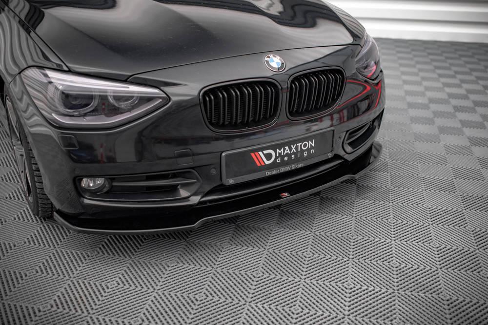 Front Splitter / Cup Schwert / Frontansatz V.1 für BMW 1 F20 von Maxton Design