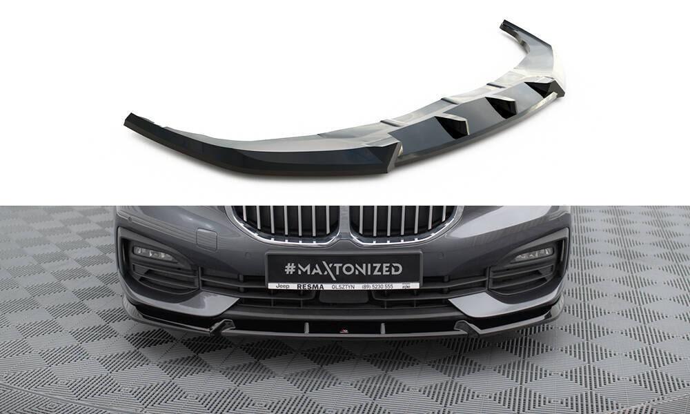 Front Lippe / Front Splitter / Frontansatz V.1 für Audi A8 S-Line 4N von Maxton Design