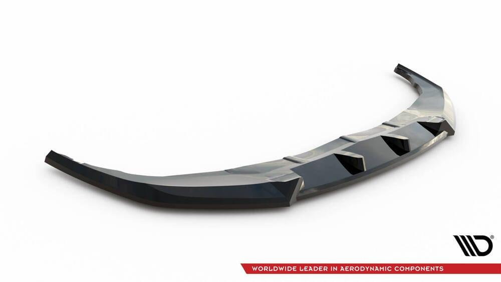 Front Lippe / Front Splitter / Frontansatz V.1 für Audi A8 S-Line 4N von Maxton Design