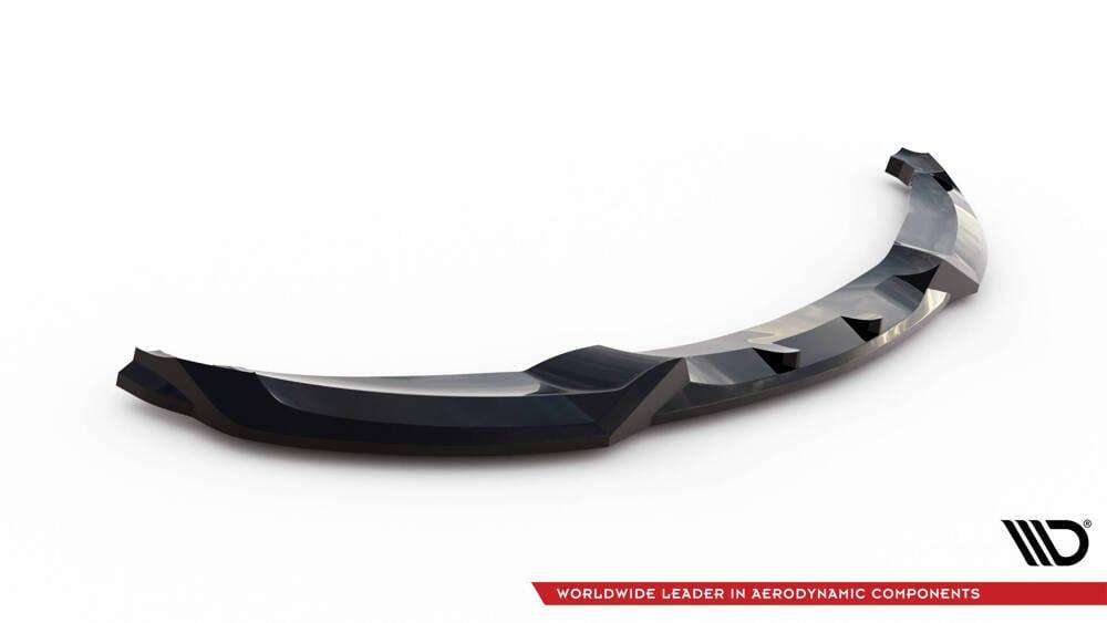 Front Lippe / Front Splitter / Frontansatz V.1 für BMW 1er E82 M-Paket von Maxton Design