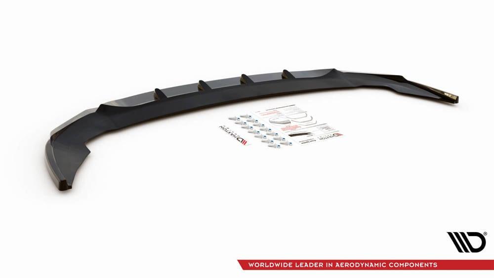 Front Diffusor / Front Splitter / Cup Schwert / Frontansatz für V.1 BMW 2er Gran Coupe mit M-Paket / M235i F44 von Maxton Design