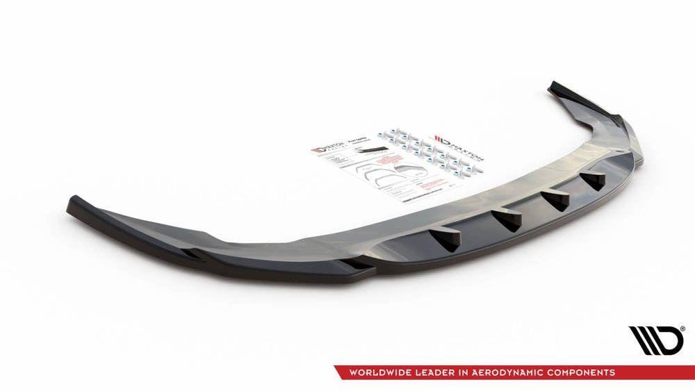 Front Diffusor / Front Splitter / Cup Schwert / Frontansatz für V.1 BMW 2er Gran Coupe mit M-Paket / M235i F44 von Maxton Design