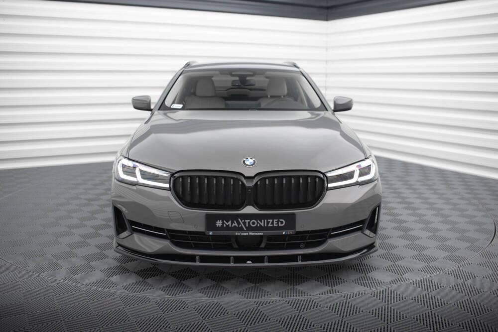 Front Lippe / Front Splitter / Frontansatz V.1 für BMW 5 G30 / G31 Facelift von Maxton Design