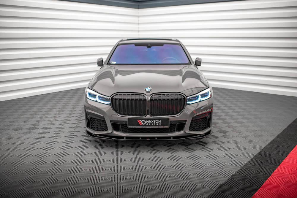 Front Splitter / Cup Schwert / Frontansatz V.1 für BMW 7 G11 M-Pack Facelift von Maxton Design