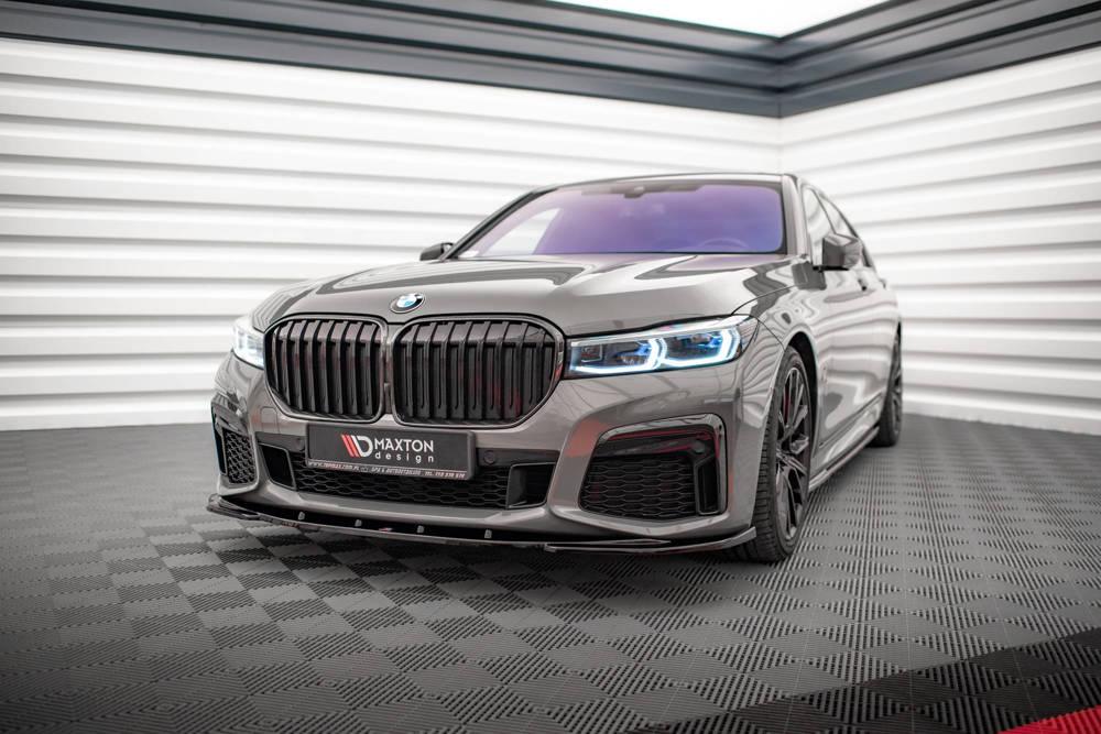 Front Splitter / Cup Schwert / Frontansatz V.1 für BMW 7 G11 M-Pack Facelift von Maxton Design