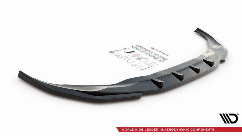 Front Splitter / Cup Schwert / Frontansatz V.1 für BMW 7 G11 M-Pack Facelift von Maxton Design