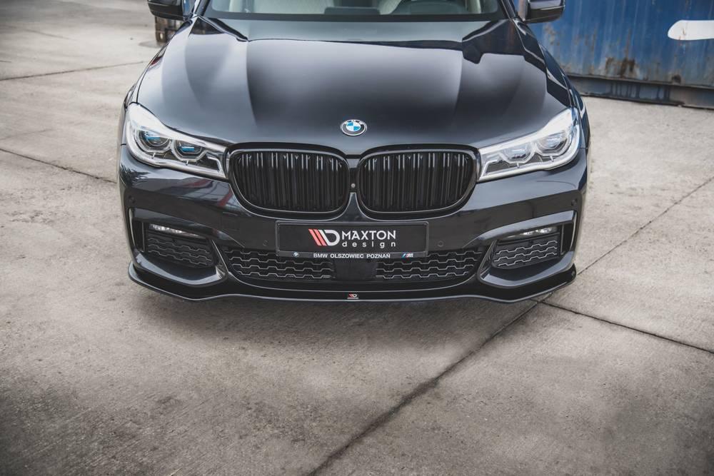 Front Diffusor / Front Splitter / Cup Schwert / Frontansatz V.1 für BMW 7 G11 M-Paket von Maxton Design