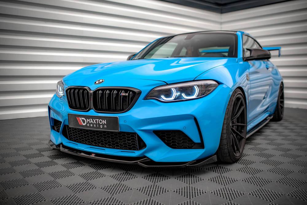 Front Splitter / Cup Schwert / Frontansatz V.1 für BMW M2 Competition F87 von Maxton Design