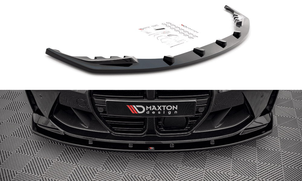 Front Splitter / Cup Schwert / Frontansatz V.1 für BMW M4 G82 von Maxton Design