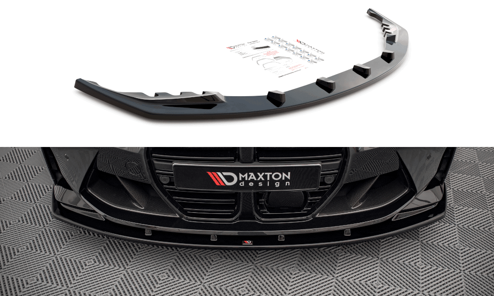 Front Splitter / Cup Schwert / Frontansatz V.1 für BMW M4 G82 / M3 G80 von Maxton Design