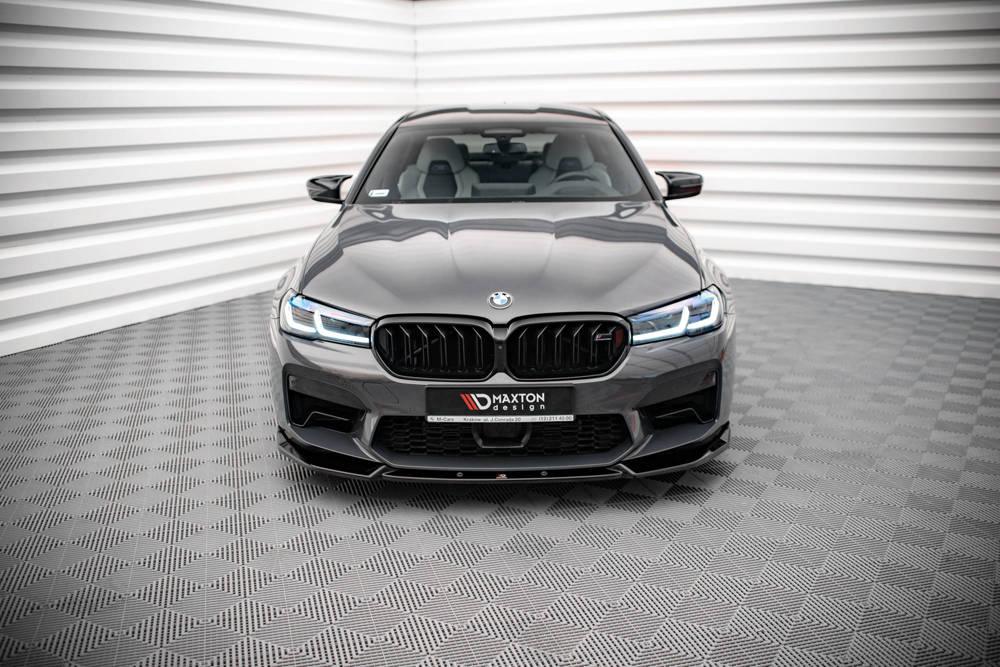 Front Splitter / Cup Schwert / Frontansatz V.1 für BMW M5 F90 Facelift von Maxton Design